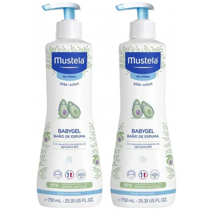 Jag Couture London - New York Mustela Babygel Foaming Bath 2x750ml