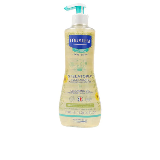 Mustela Stelatopia Cleansing Oil 500ml Jag Couture London - New York
