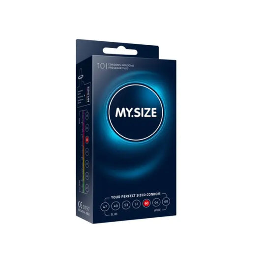 My Size 60 Condoms 10 Units Jag Couture London - New York
