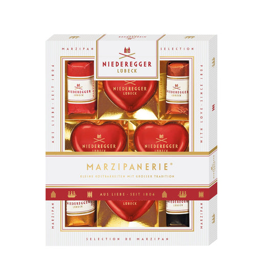 Marzipanerie - a selection of assorted marzipan treats