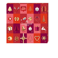 Mini Glamour advent filled with assorted marzipan specialities