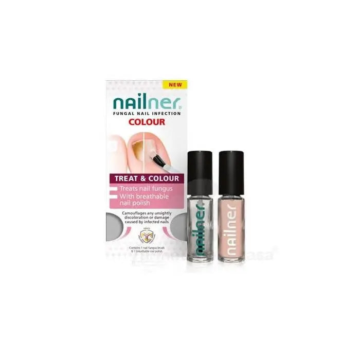 Nailner Anti Fungal Nail Pen Treat &amp; Colour 4ml Jag Couture London - New York