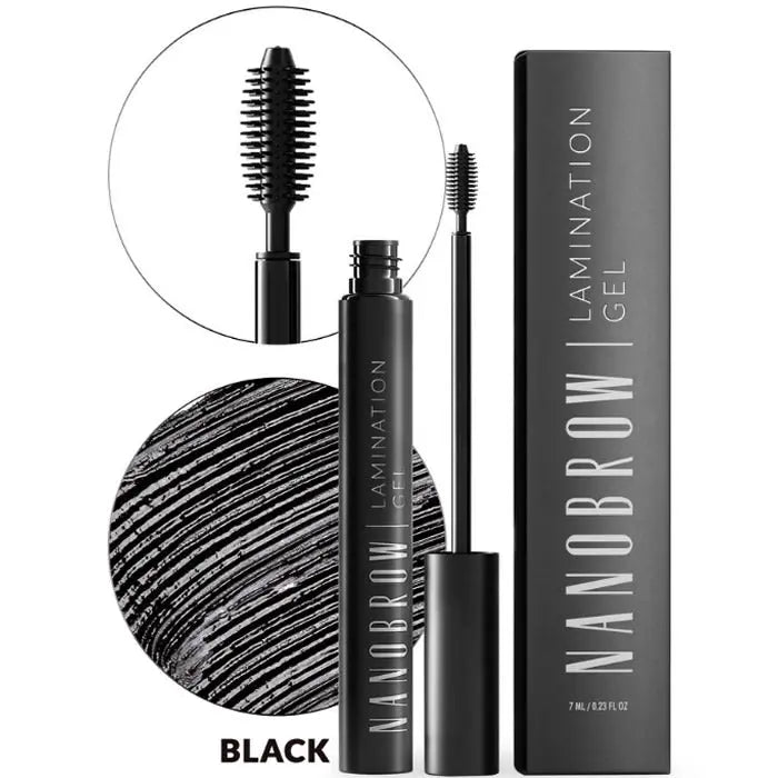 Nanobrow Lamination Gel Black 7ml Jag Couture London - New York