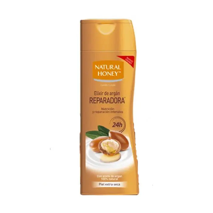 Natural Honey Argan Elixir Repairing Lotion 330ml Jag Couture London - New York
