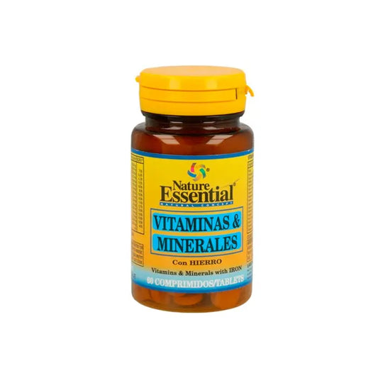Nature Essential Vitamins and Minerals 60 Tablets Jag Couture London - New York