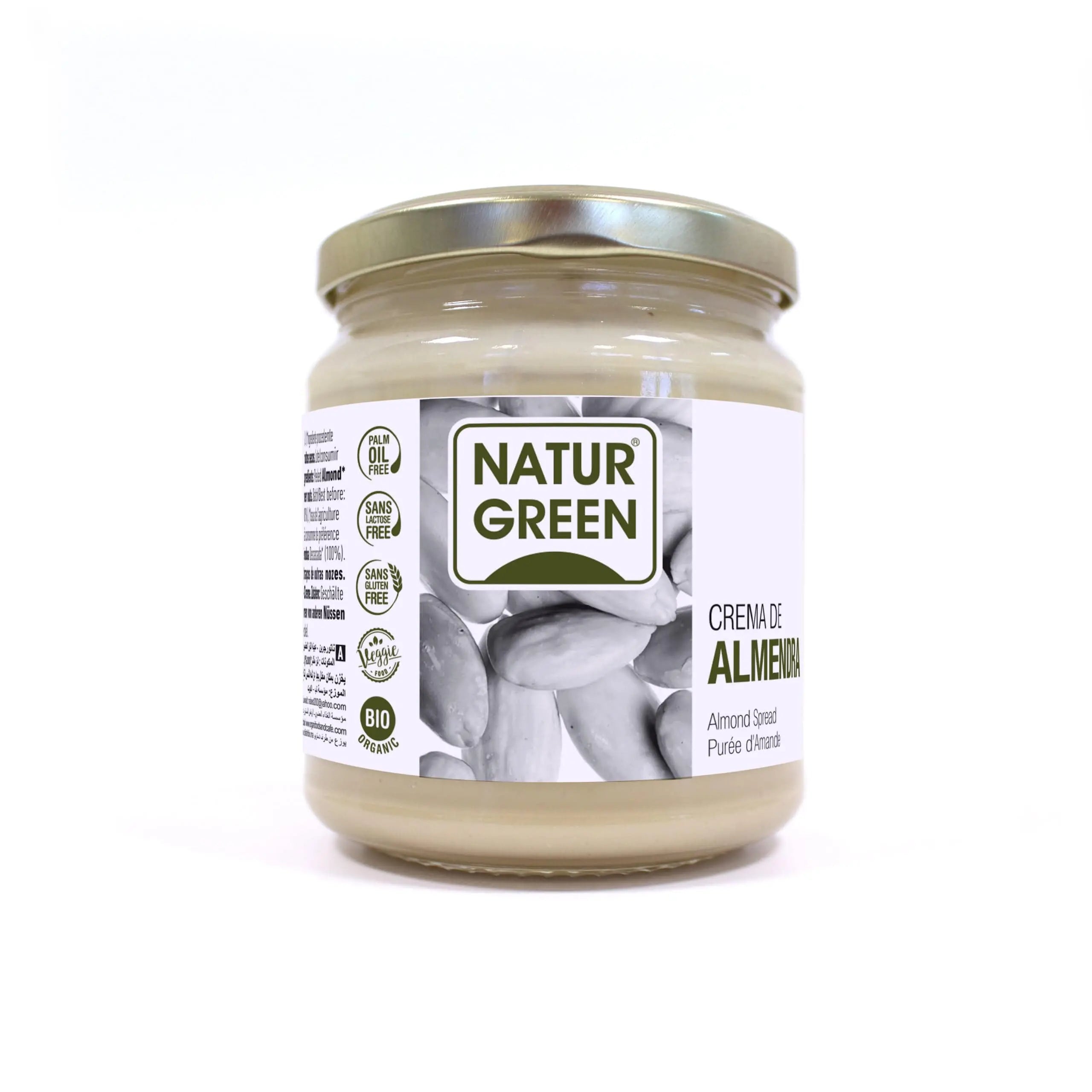 Jag Couture London - New York Naturgreen Crema Almendra Bio 250g