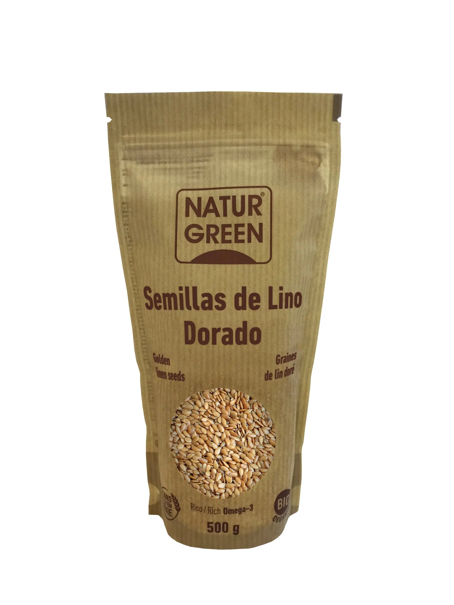 Naturgreen Lino Dorado Bio 500g Jag Couture London - New York