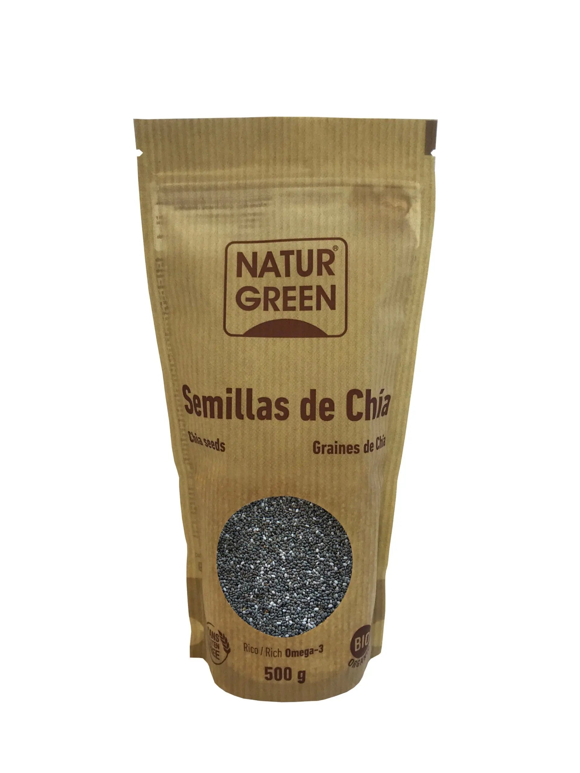 Jag Couture London - New York Naturgreen Semilla De Chia 500g