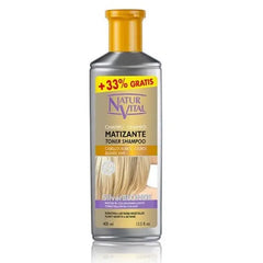 Naturvital Silver Blonde Mattifying Shampoo 400ml Jag Couture London - New York
