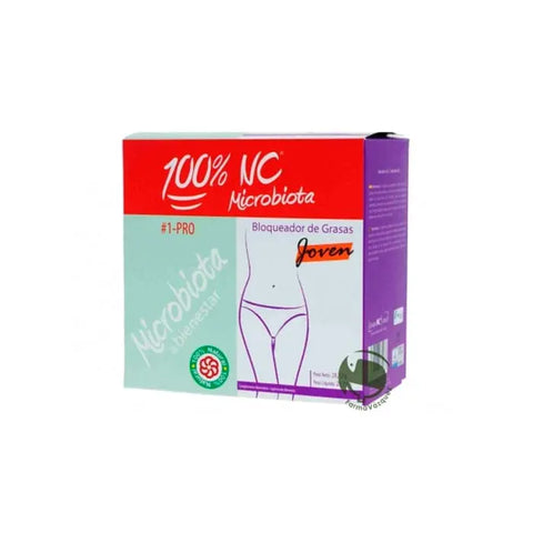 Nc Microbiota Senior Body Fat Burner capsules by Jag Couture London featuring 15 capsules in a sleek bottle.
