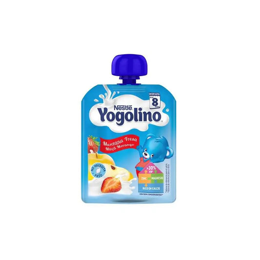 Nestle Iogolino Apple-Strawberry 90g Bag Jag Couture London - New York