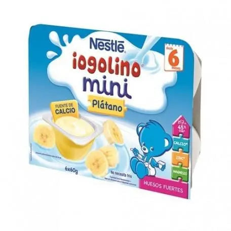 Jag Couture London - New York Nestle Iogolino Banana Mini 6x 60g