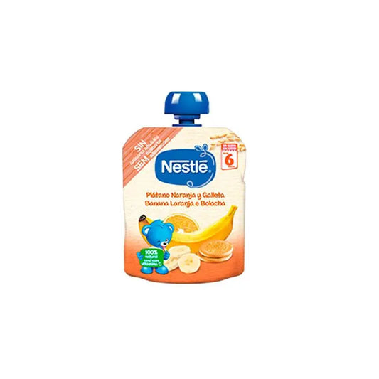 Nestle Naturnes Banana - Orange - Biscuit 6m 90g Jag Couture London - New York