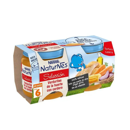 Nestle Naturnes Selección Potito Verduritas Con Cordero 2 Ud 200g Jag Couture London - New York