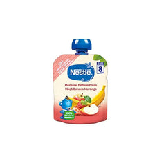 Nestle Nestlé Bolsita Manzana, Plátano y Fresa 8m 90g Jag Couture London - New York