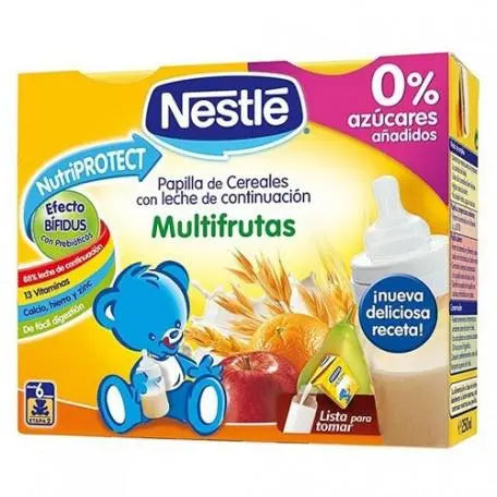 Nestle Nestlé Milk and Cereals Multifruit 2x 250ml Jag Couture London - New York
