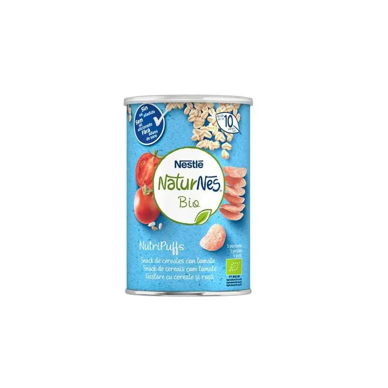 Jag Couture London - New York Nestle Nestlé Naturnes Bio Nutripuffs Snack Cereales Con Tomate 10m 35g