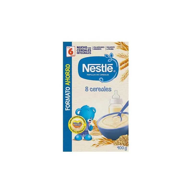 Jag Couture London - New York Nestle Nestlé Papilla 8 Cereales 800g