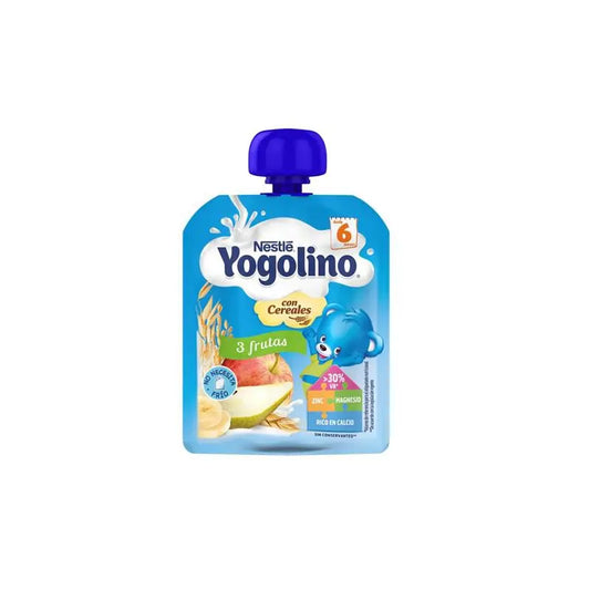 Nestle Nestlé Yogolino Bolsita 3 Frutas Con Cereales 6m 90g Jag Couture London - New York