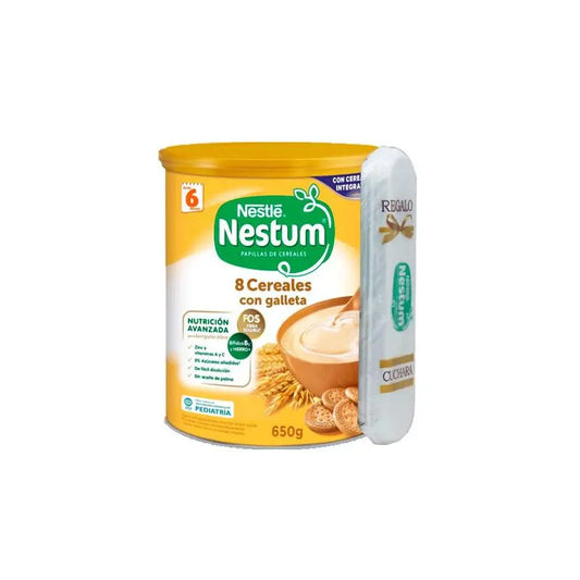 Nestle Nestum 8 Cereales Con Galleta 650g Regalo Cuchara Jag Couture London - New York