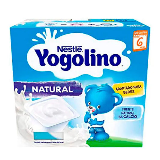 Nestlé Yogolino Natural Sugar Free 4x100g Jag Couture London - New York