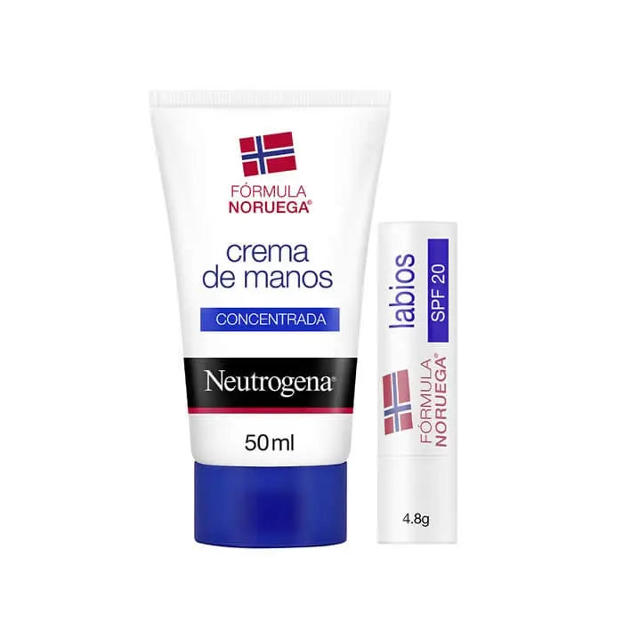 Jag Couture London - New York Neutrogena Scented Hand Cream 50ml + Lip Care Spf 20 4.8g