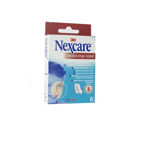 Nexcare Blood Stop Nasal pad from Jag Couture London-New York, designed to control nasal bleeding and promote comfort.