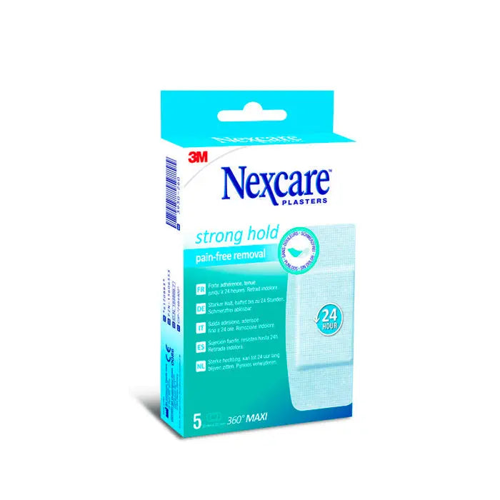 Nexcare Sensitive 360º Maxi 5 Silicone Plasters 50mm x 100mm Jag Couture London - New York