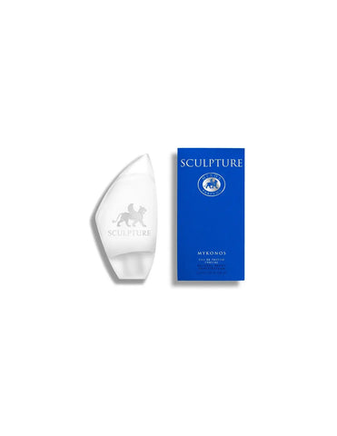 Nikos sculpture-inspired Edp spray by Jag Couture London, 100ml bottle with artistic design, ideal for elegant fragrance.