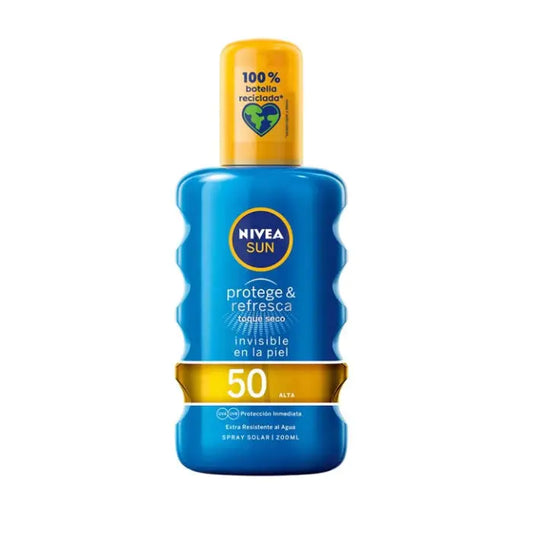 Nivea Sun Protect And Refresh Spray Spf50 200ml Jag Couture London - New York