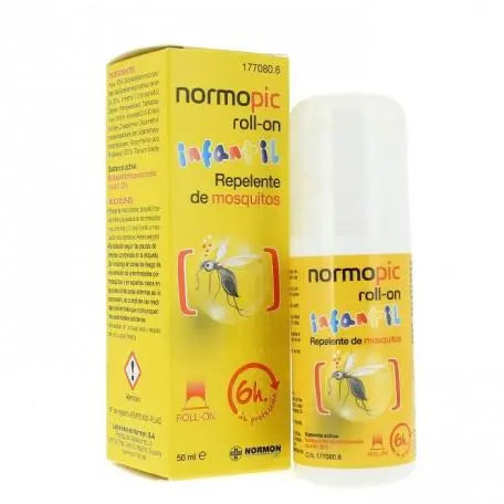 Normon Normopic Roll-On Infantil Repelente Mosquitos 50ml Jag Couture London - New York