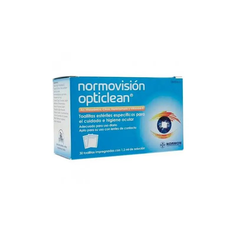 Normon Normovisión Opticlean 30 Toallitas Jag Couture London - New York