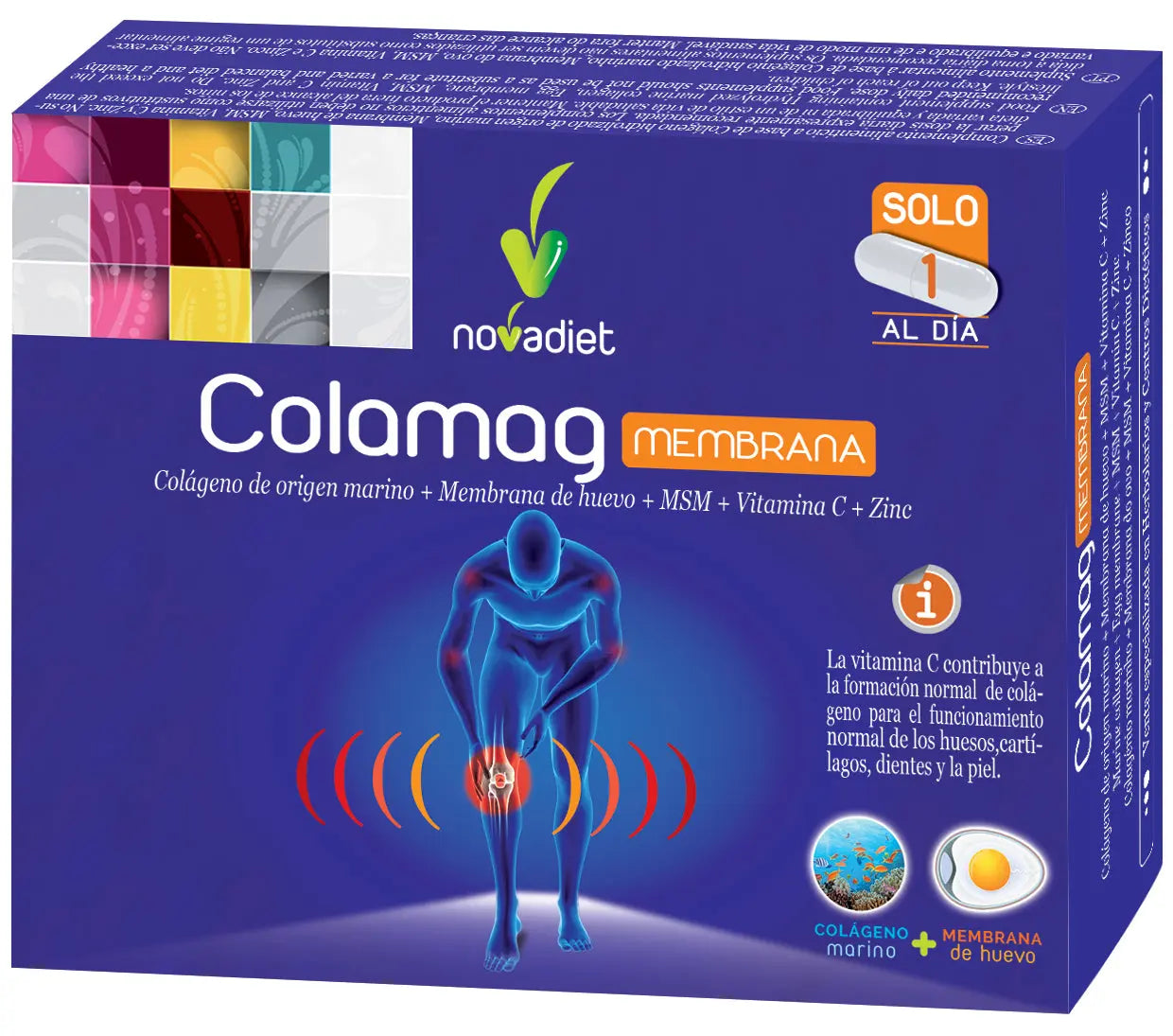 Novadiet Colamag Membrana 30 Capsulas Jag Couture London - New York