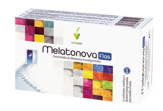 Novadiet Melatonova Flas 1,95 Mg X 30 Comps Jag Couture London - New York