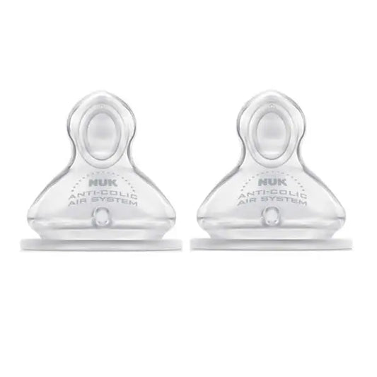 Nuk First Choice Size 1 Silicone Teat 2 Units Jag Couture London - New York