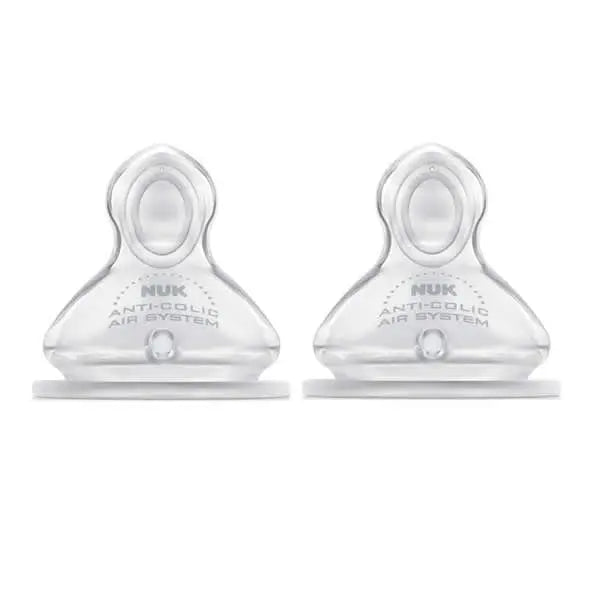 Jag Couture London - New York Nuk First Choice Size 1 Silicone Teat 2 Units