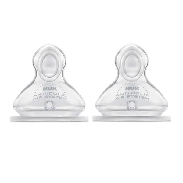 Nuk First Choice Size 2 Silicone Teat 2 Units Jag Couture London - New York