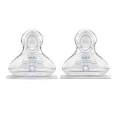 Jag Couture London - New York Nuk First Choice Size 2 Silicone Teat 2 Units
