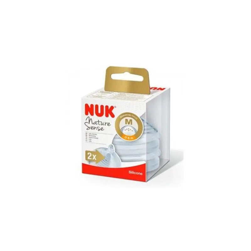 Jag Couture London - New York Nuk Nipple Silicone Anticolic Nature Sense 1 M 2 Nipples
