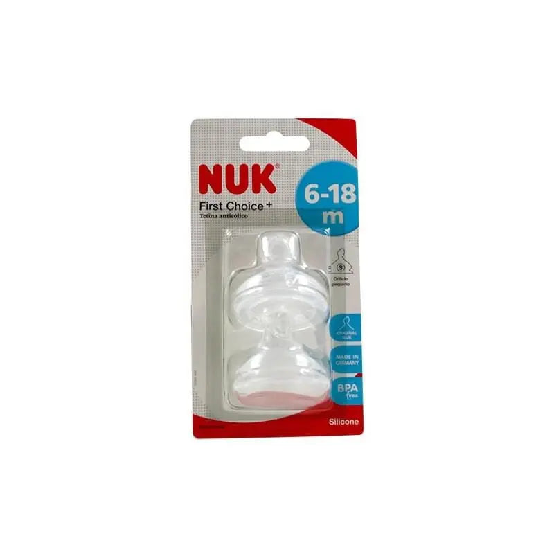 Jag Couture London - New York Nuk Silicone Nipple Size 2 Hole S 1ud