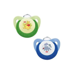 Jag Couture London - New York Nuk Winnie The Pooh Soother Latex Size 1 0-6 Months 2 Units