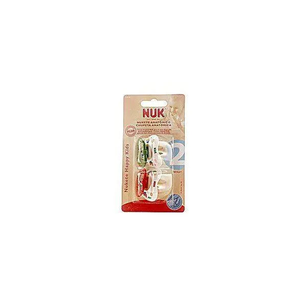 Nuk™ Chupete Anatómico Tetina Látex Talla 2 2uts Jag Couture London - New York