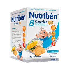Nutribén 8 Cereals Maria Crackers 600g Jag Couture London - New York