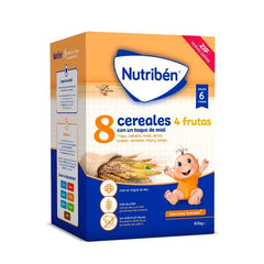 Nutribén 8 Cereals and Honey 4 Fruits 600g Jag Couture London - New York