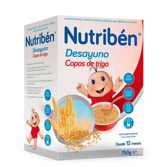 Nutribén Breakfast Wheat Flakes 750g Jag Couture London - New York