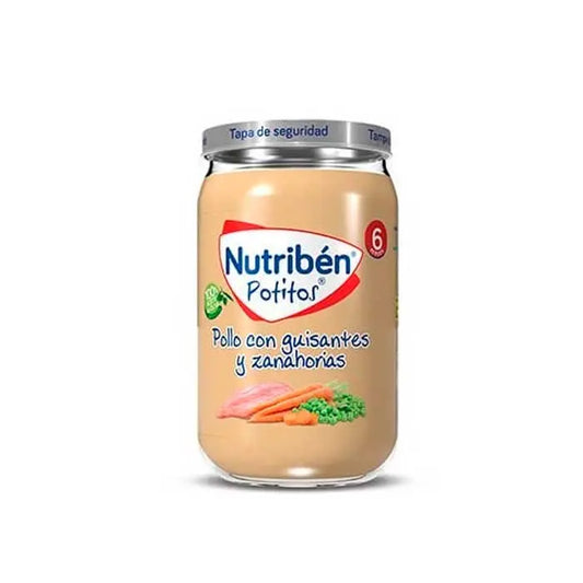 Nutribén Chicken with Peas and Carrot 235g Jag Couture London - New York
