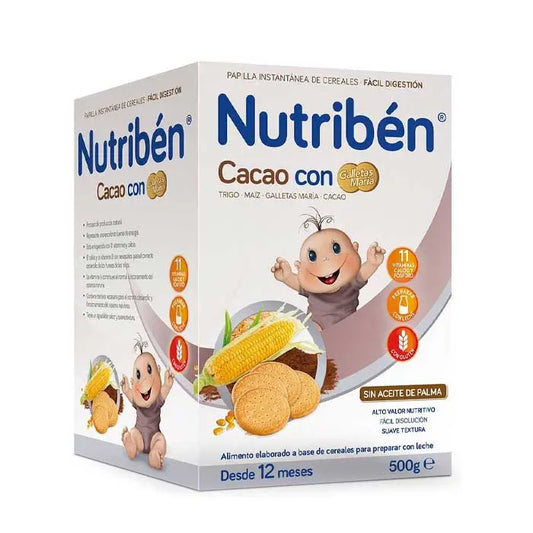 Nutribén Cocoa with Maria Cookies 500g Jag Couture London - New York