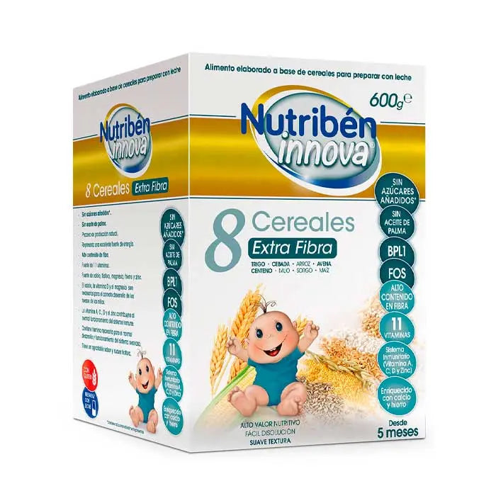 Nutribén Innova 8 Cereals Extra Fibre 600g Jag Couture London - New York