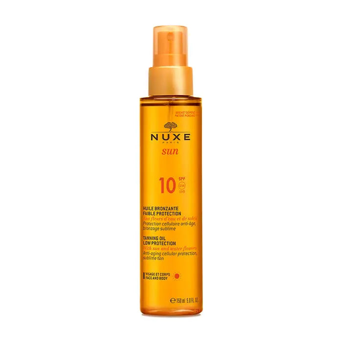 Nuxe Sun Taning Oil Face And Body Spf10 150ml Jag Couture London - New York