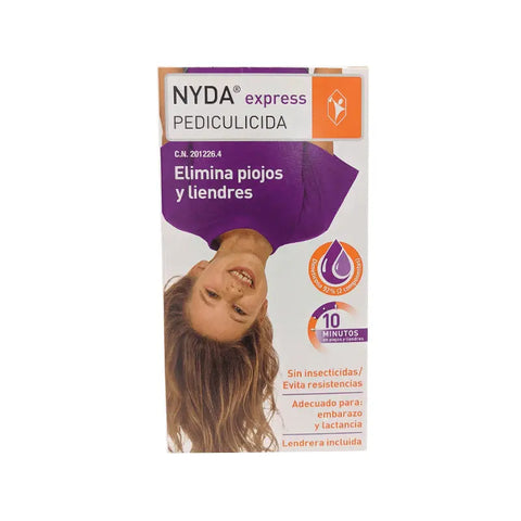 Nyda Pediculicide 50ml bottle by Jag Couture London New York, hair treatment for lice and nits.